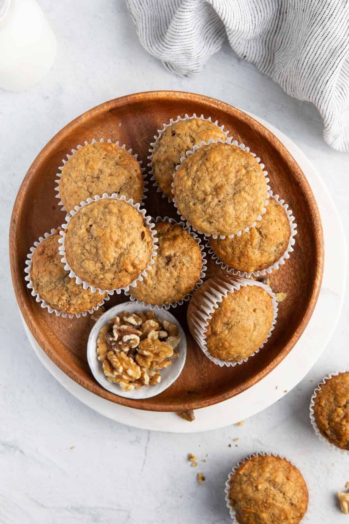 Ultimate Moist Banana Bread Muffins: Ripe Bananas & Sour Cream